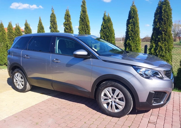 Peugeot 5008 cena 71500 przebieg: 167000, rok produkcji 2018 z Łazy małe 436